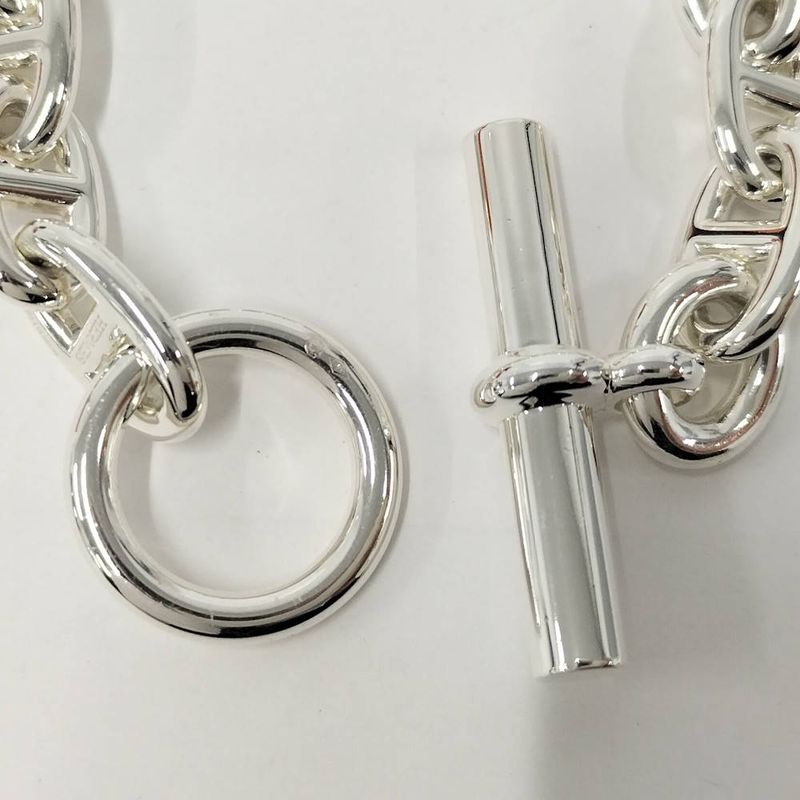 Hermes Chaine D'ancre MM Bracelet 13 Links Silver
