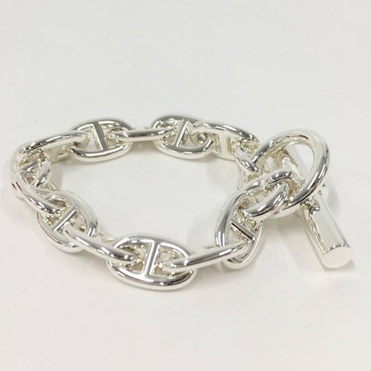 Hermes Chaine D'ancre MM Bracelet 13 Links Silver