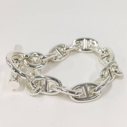 Hermes Chaine D'ancre MM Bracelet 13 Links Silver
