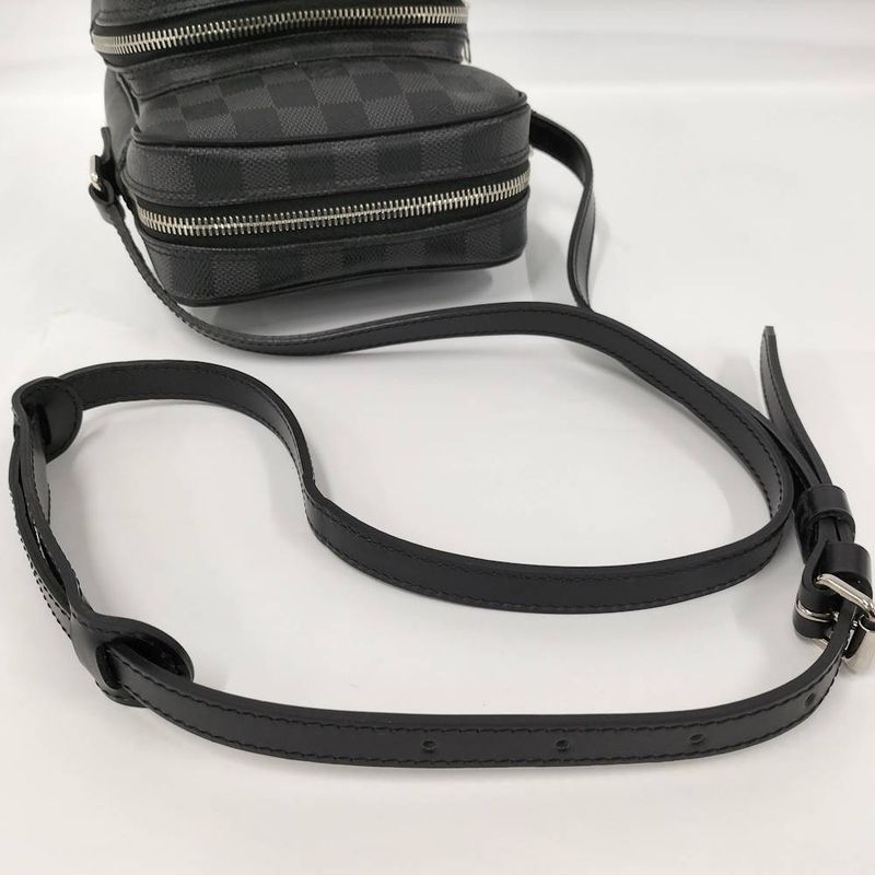 Louis Vuitton Rem Shoulder Bag Damier Graphite