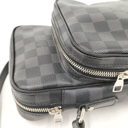 Louis Vuitton Rem Shoulder Bag Damier Graphite