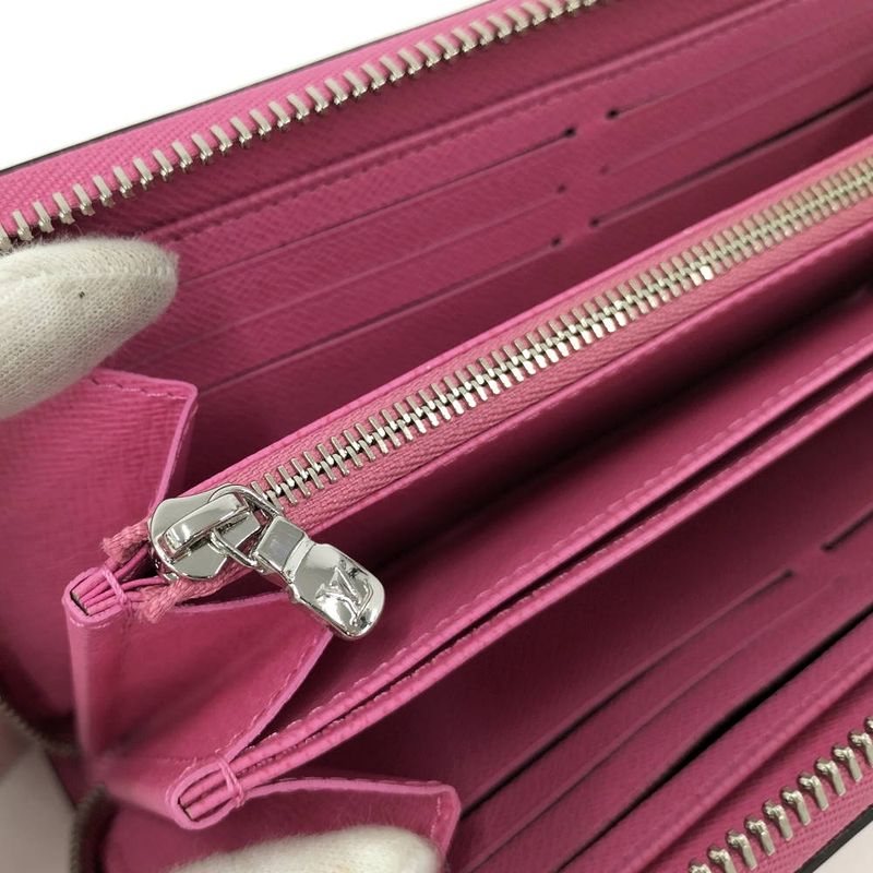 Louis Vuitton Zippy Wallet Epi Pink