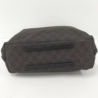Gucci Shoulder Bag GG Canvas Black
