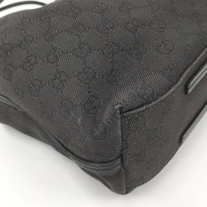Gucci Shoulder Bag GG Canvas Black