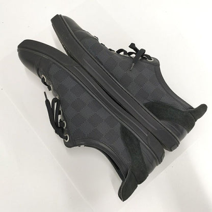 Louis Vuitton Aventure Sneakers Side Zip 8.5 Damier Graphite
