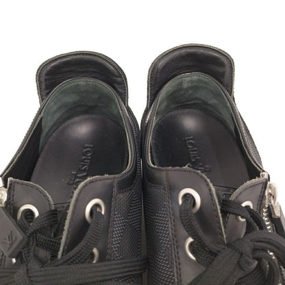Louis Vuitton Aventure Sneakers Side Zip 8.5 Damier Graphite