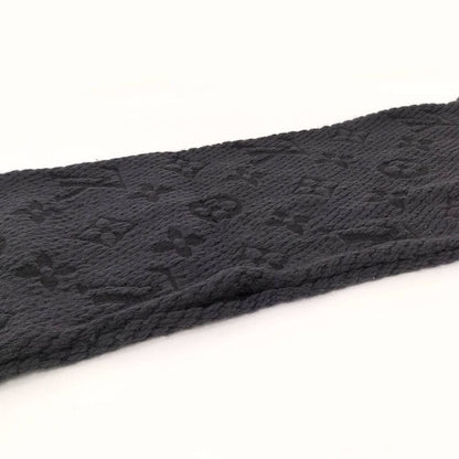 Louis Vuitton Echarpe Logo Mania Scarf Monogram Black