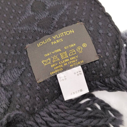 Louis Vuitton Echarpe Logo Mania Scarf Monogram Black
