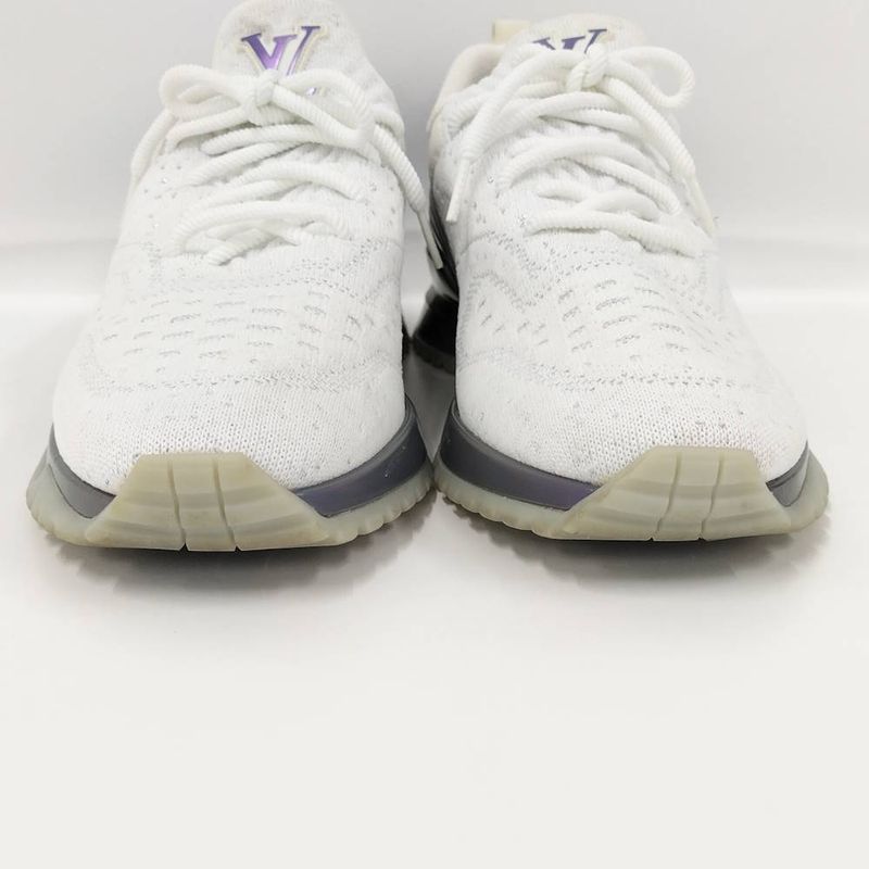 Louis Vuitton Vnrline Sneakers 38.5 Fabric White