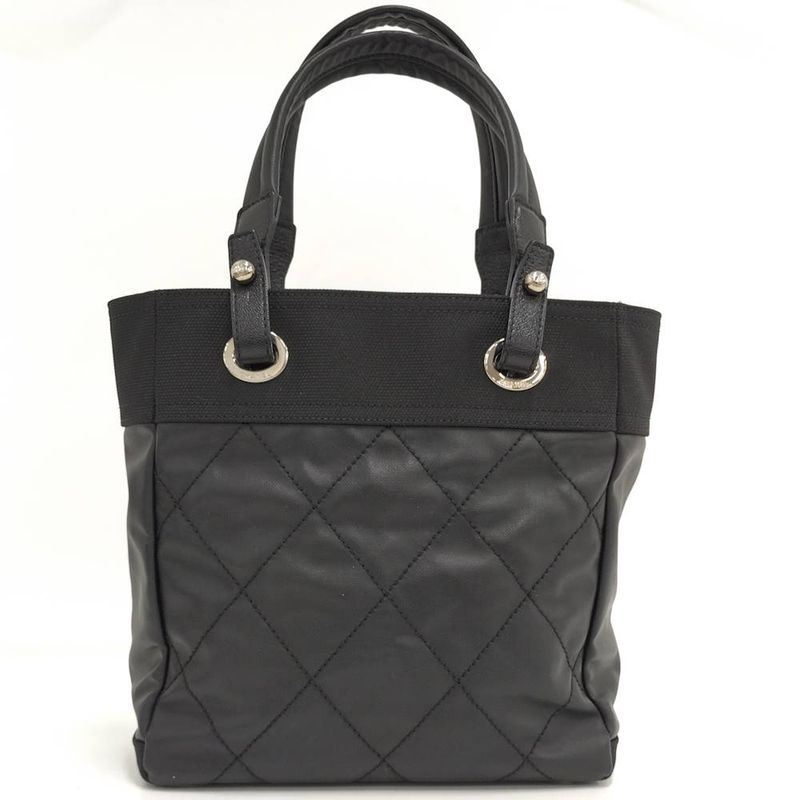 Chanel Paris Biarritz PM Tote Black