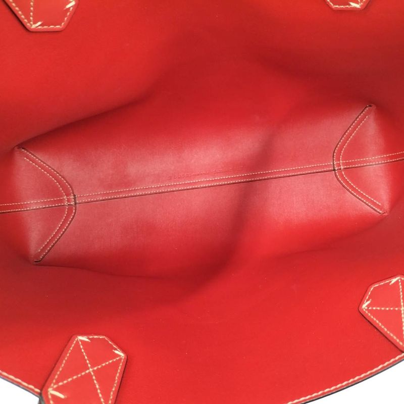 Gucci Reversible Tote GG Supreme Red Beige