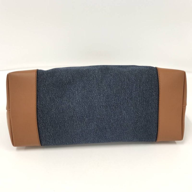 Gucci Craft Tote Logo Denim