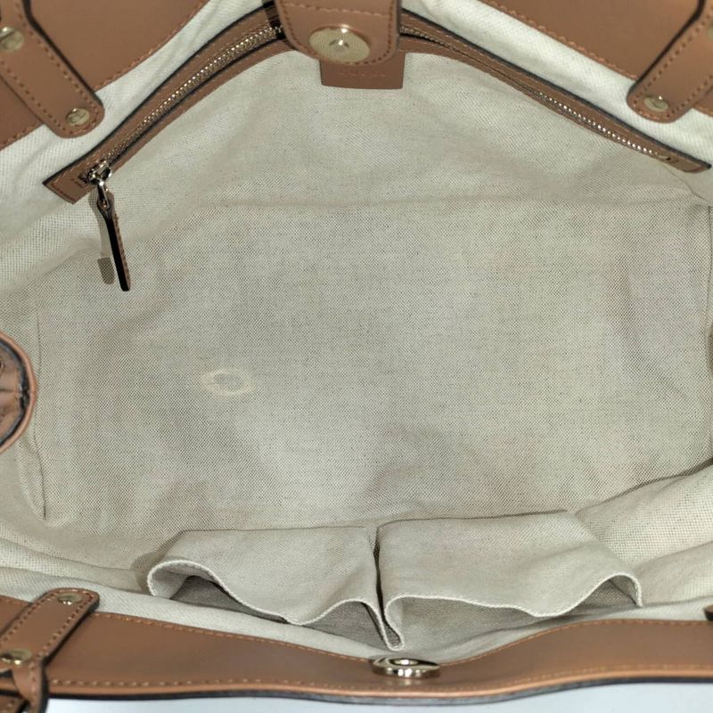 Gucci Craft Tote Logo Denim