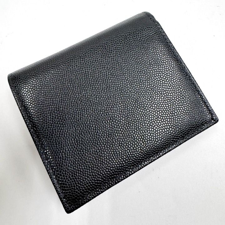 Chanel Small Flap Wallet Caviar Leather Black