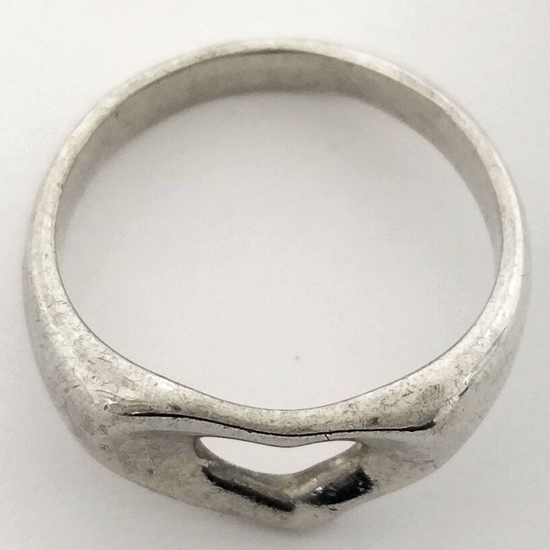 Tiffany & Co Heart Ring Elsa Peretti Silver