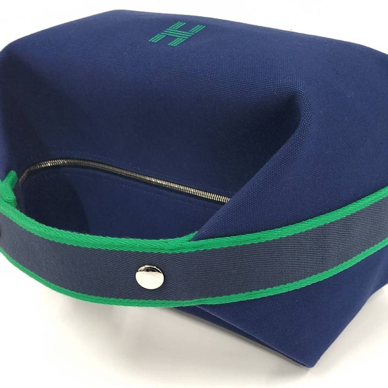 Hermes Pouch Bride-a-Brac GM Blue