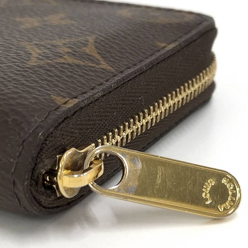 Louis Vuitton Zippy Coin Purse Monogram Brown