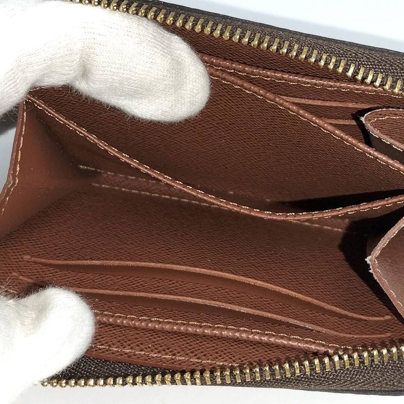Louis Vuitton Zippy Coin Purse Monogram Brown