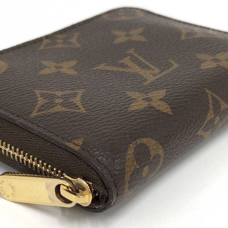 Louis Vuitton Zippy Coin Purse Monogram Brown