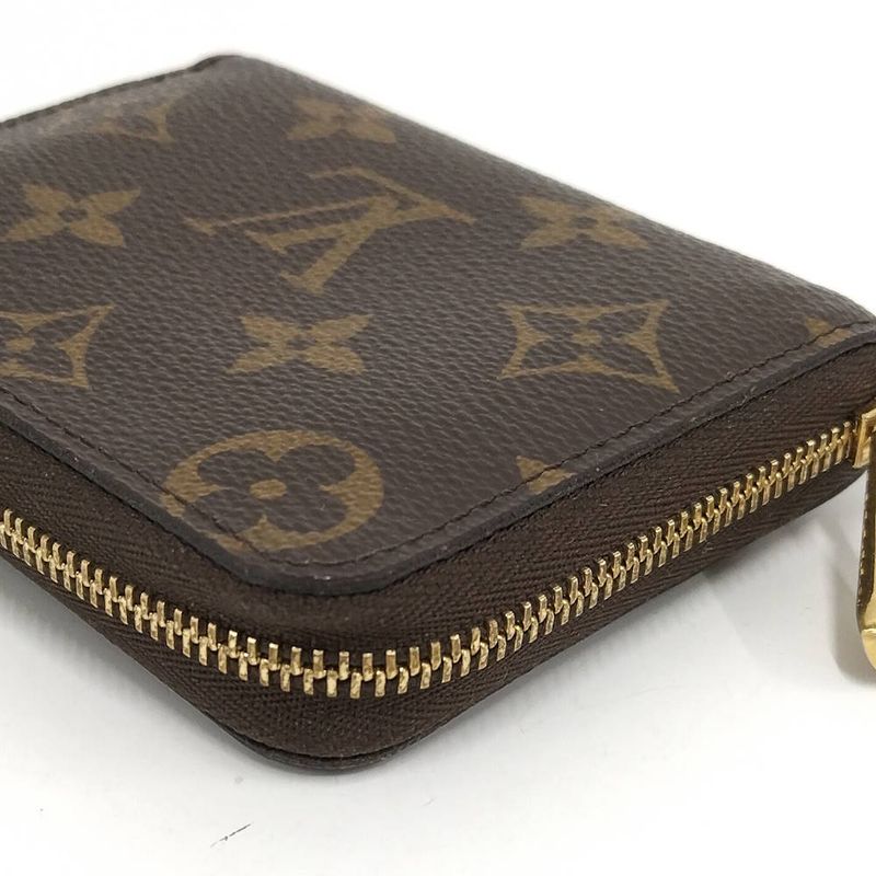 Louis Vuitton Zippy Coin Purse Monogram Brown