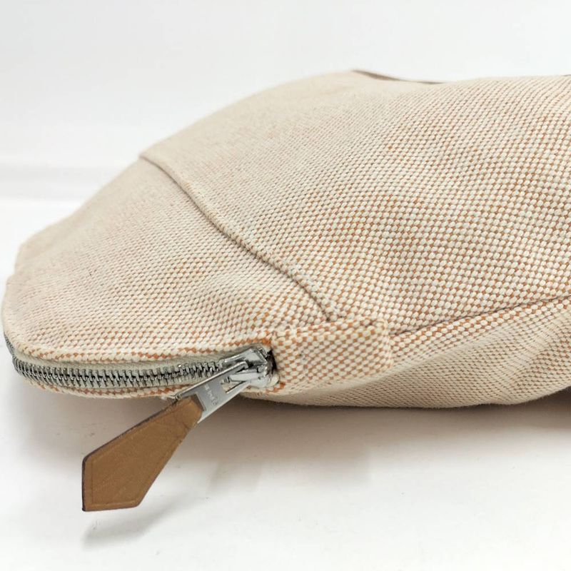 Hermes Bolide Pouch MM 25 Toile Ash Natural