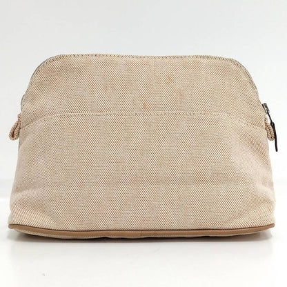 Hermes Bolide Pouch MM 25 Toile Ash Natural
