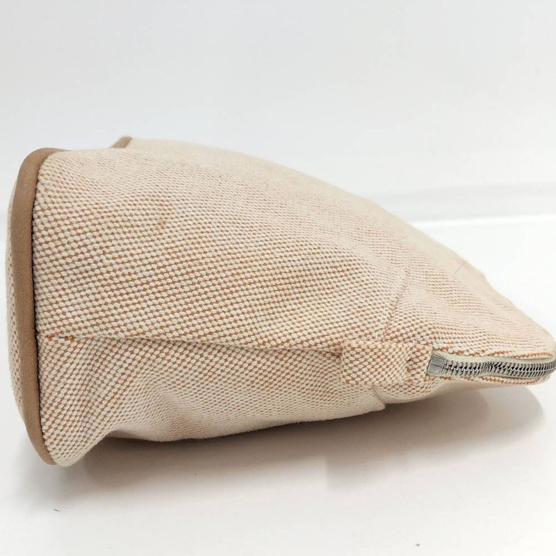 Hermes Bolide Pouch MM 25 Toile Ash Natural