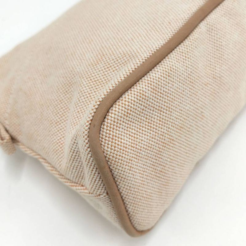 Hermes Bolide Pouch MM 25 Toile Ash Natural