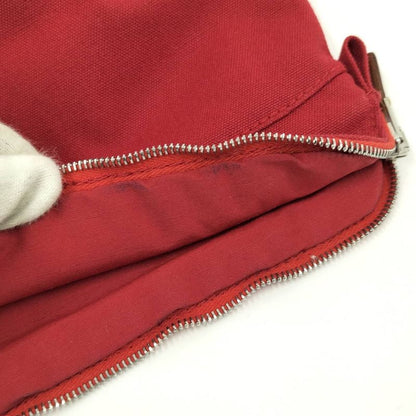 Hermes Bolide Pouch Mini 20 Canvas Red