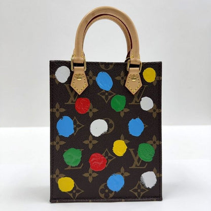Louis Vuitton Yayoi Kusama Petite Sac Plat Handbag Monogram