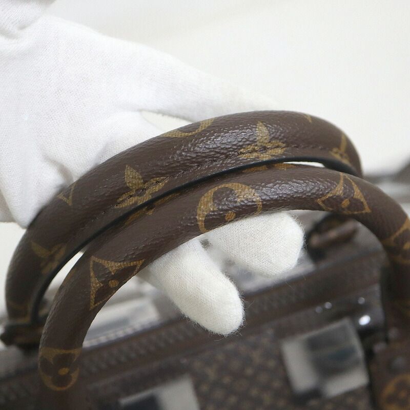 Louis Vuitton Keepall Bandouliere 50 Boston Bag Monogram Chess Brown