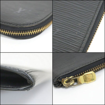 Louis Vuitton Posh Documan Clutch Epi Noir Black