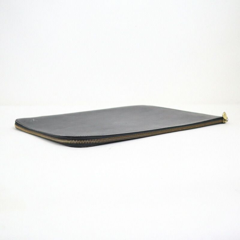 Louis Vuitton Posh Documan Clutch Epi Noir Black