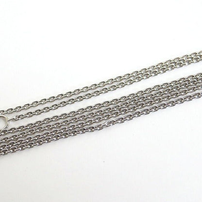 Louis Vuitton Pendentif Necklace Monogram Idylle White Gold