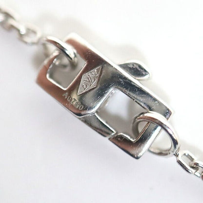 Louis Vuitton Pendentif Necklace Monogram Idylle White Gold