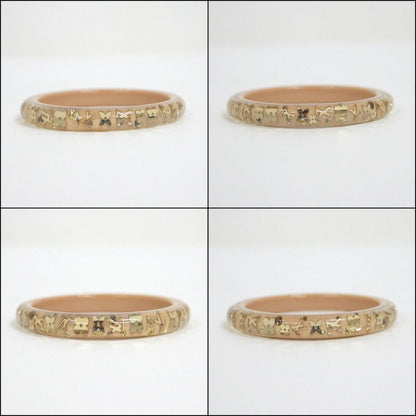 Louis Vuitton Brassunk Illusion Bangle Resin Clear Bracelet