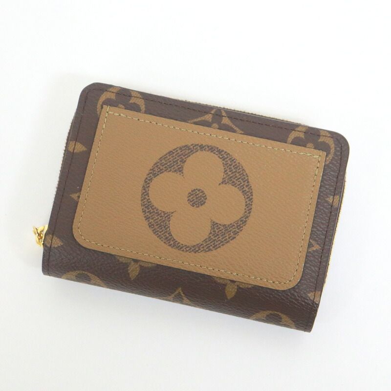 Louis Vuitton Portefeuille Wallet Monogram Reverse Brown
