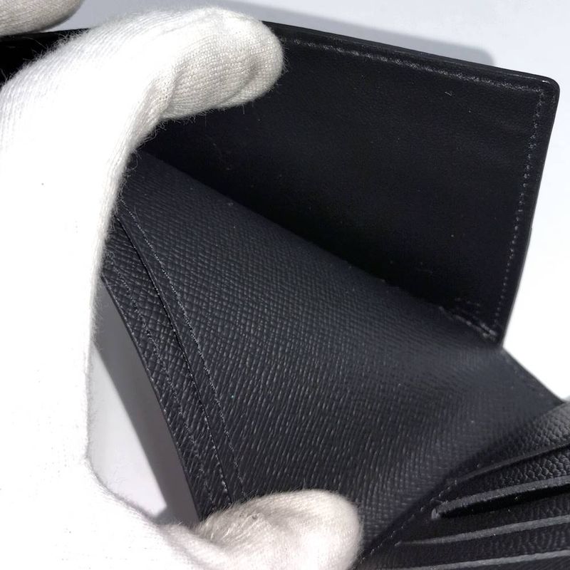 Louis Vuitton Portefeuille Calf Billfold Monogram Eclipse Wallet