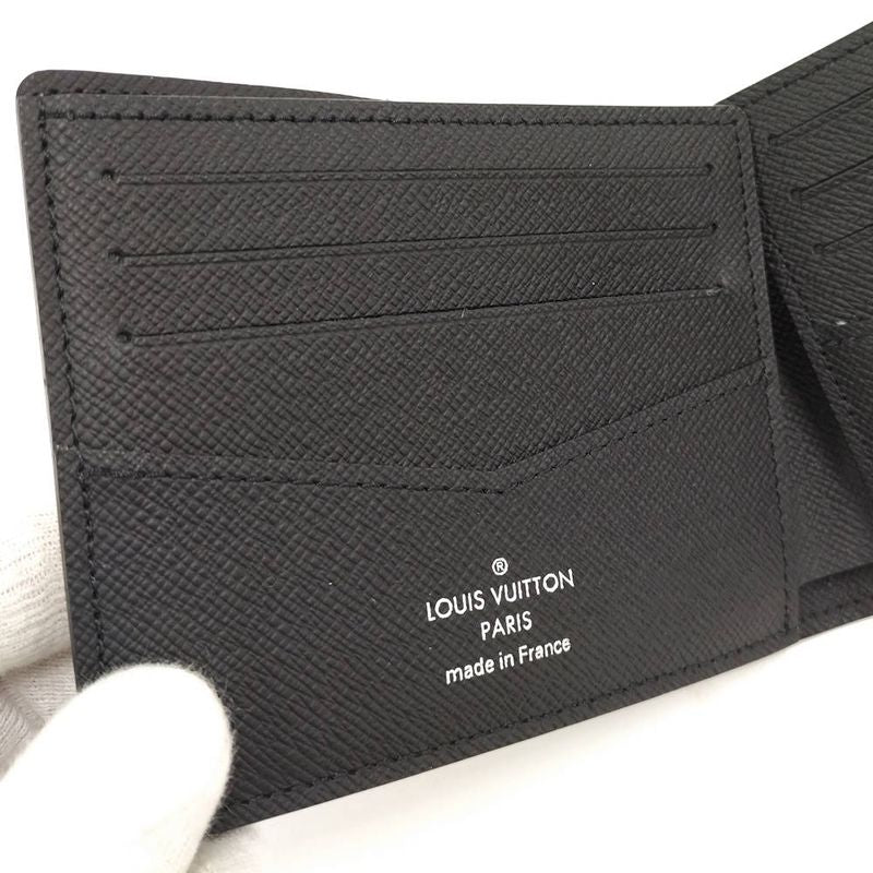 Louis Vuitton Portefeuille Calf Billfold Monogram Eclipse Wallet