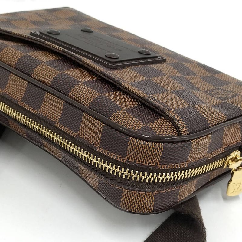 Louis Vuitton Bumbag Brooklyn Shoulder Bag Damier Ebene