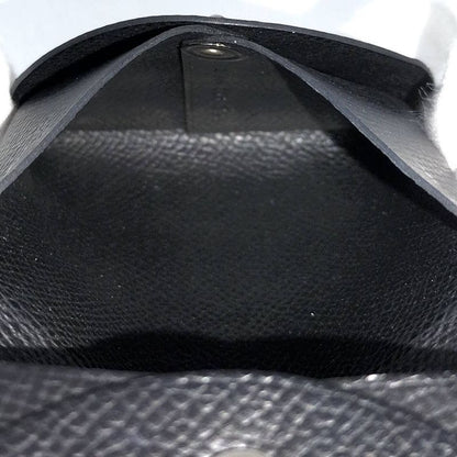 Hermes Bastia Epsom Coin Case Leather Black