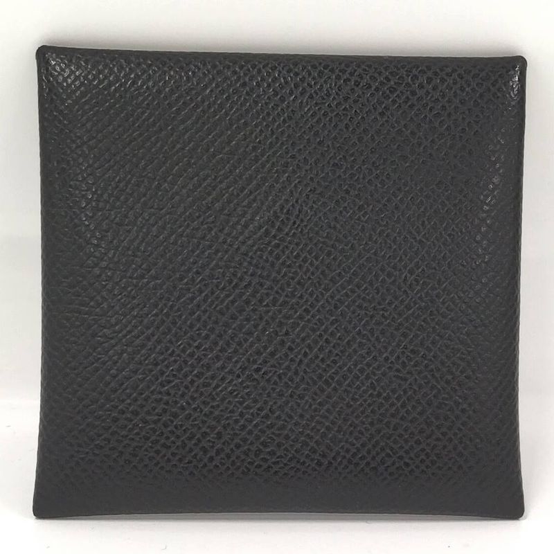 Hermes Bastia Epsom Coin Case Leather Black