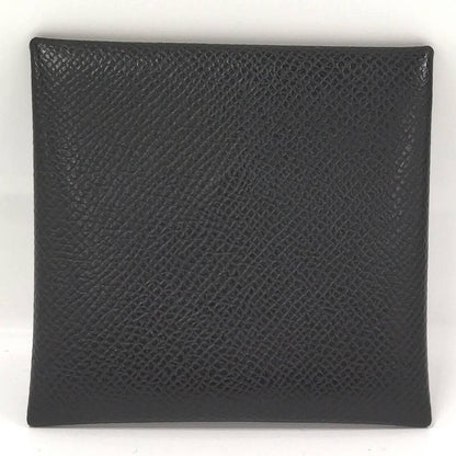 Hermes Bastia Epsom Coin Case Leather Black