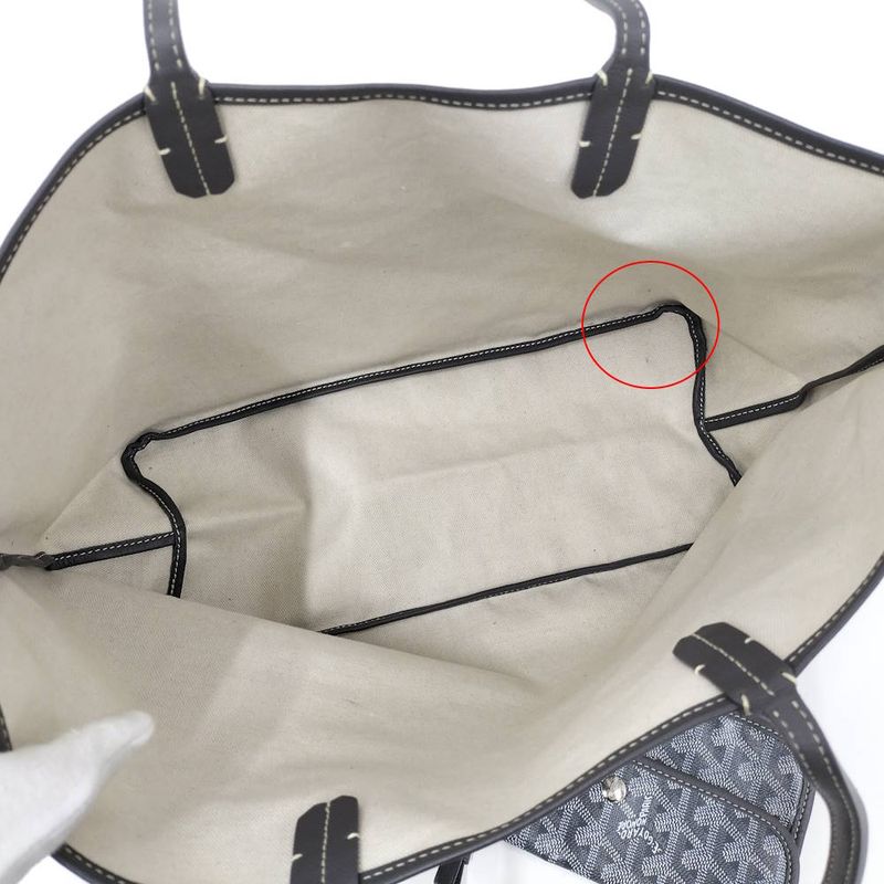 Goyard Saint Louis PM Tote Gray