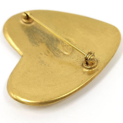 Chanel Brooch CC Gold