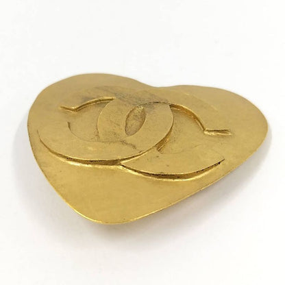 Chanel Brooch CC Gold