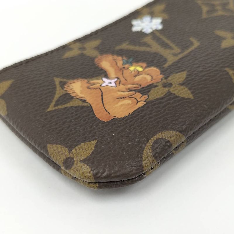 Louis Vuitton Pochette Cles Coin Case Monogram Vivienne Winter Holiday