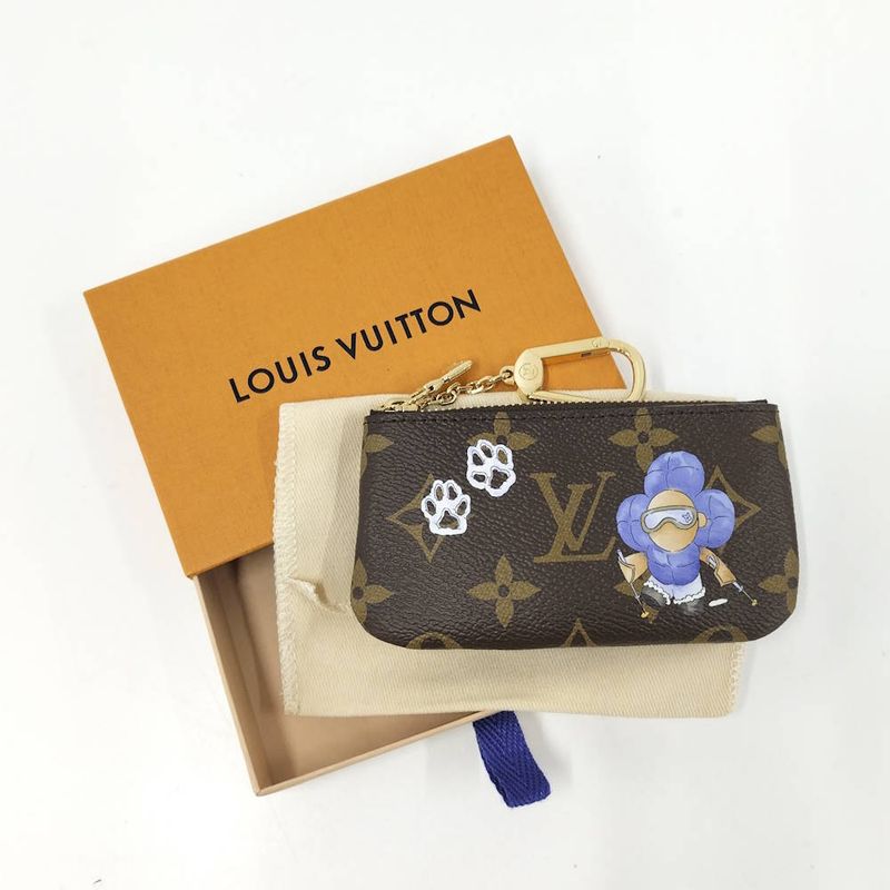 Louis Vuitton Pochette Cles Coin Case Monogram Vivienne Winter Holiday