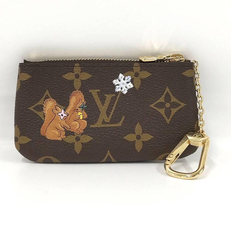 Louis Vuitton Pochette Cles Coin Case Monogram Vivienne Winter Holiday