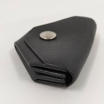 Hermes Levain Quatre Coin Case Black Chevre